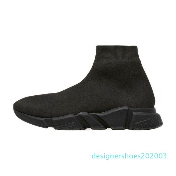 

speed trainer 2019 socks shoes for men women triple black blue red casual shoes breathable designers fashion sneakers d03