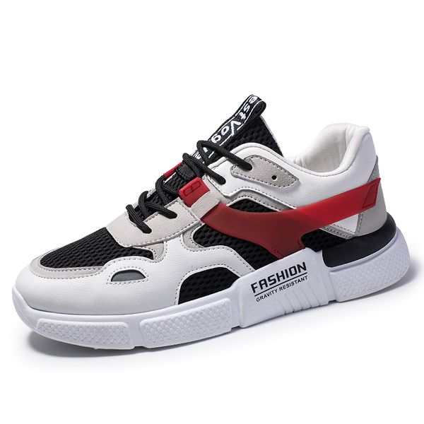 

bonjean new colorful casual shoes men brand sneakers men breathable mans footwear mixed colors shoes walking male flats, Black