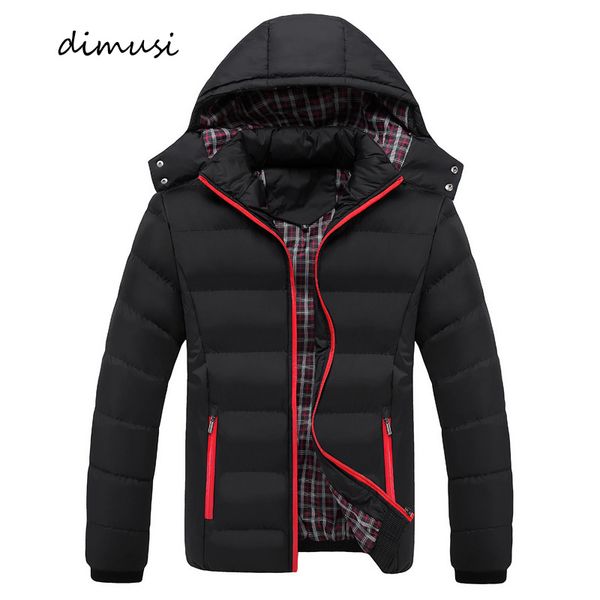 

dimusi winter men jacket casual mens cotton thick warm parkas hoodies male outwear thermal windbreaker jackets clothing 6xl, Tan;black