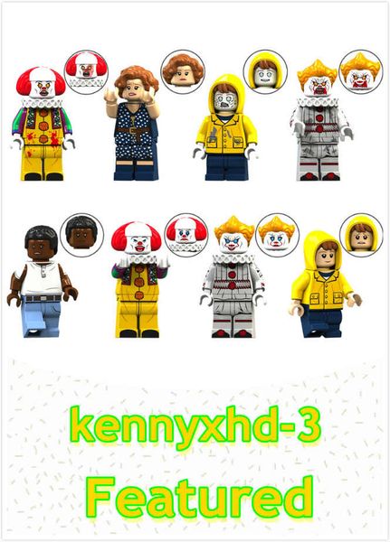 

клоун возвращение дух джордж блэк беверли детская игрушка строительный блок игрушки