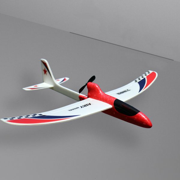 3 Pz/lotto Regalo Aerodinamico Condensatore Lancio A Mano Elettrico Educativo Modello di Aereo Giocattolo Per I Bambini All'ingrosso