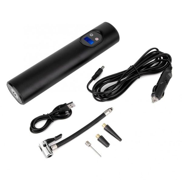 

12v handheld inflatable air pump 150pis digital tyre inflator for car bike accesorios automovil car accessories