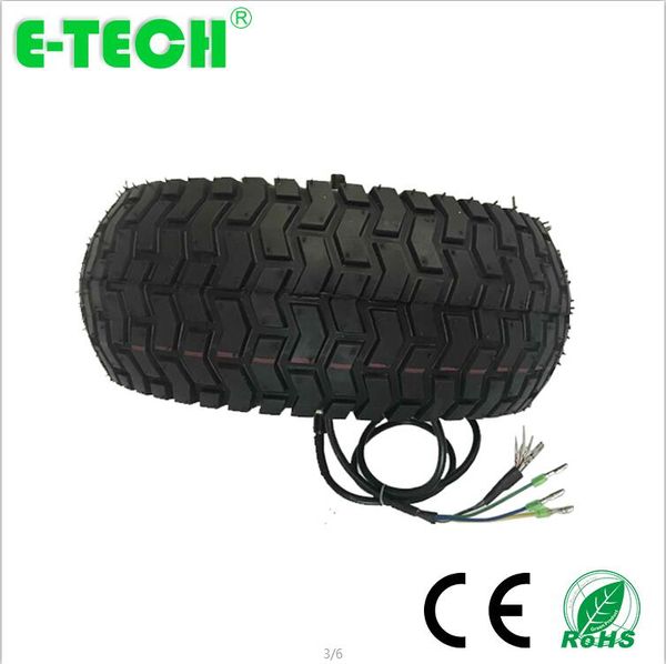 

ce approved 15 inch self-balancing dc brushless gearless car hub motor with tire