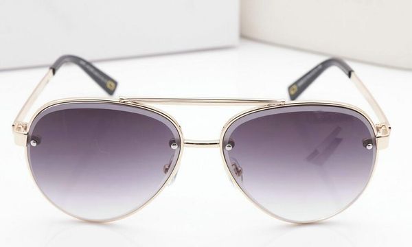 

1pcs polarized lens pilot fashion sunglasses for men and women brand designer vintage sport sun glasses with case and box, White;black
