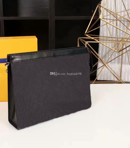 

brand men's clutches bag genuine leather handbags business card holder phone bag cx#36 envelope clutch 41696 wallets with box