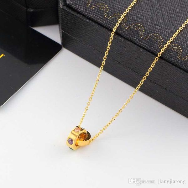 

colour diamond pendant big bvl brand women jewelry factory wholesale 18k gold plated sell jewelry can carving logo, Silver