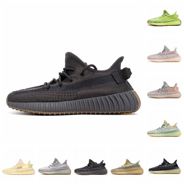 

refective yecheil desigmor clay red static running shoes hyperspace true form black yellow sneakers mens women j#006300