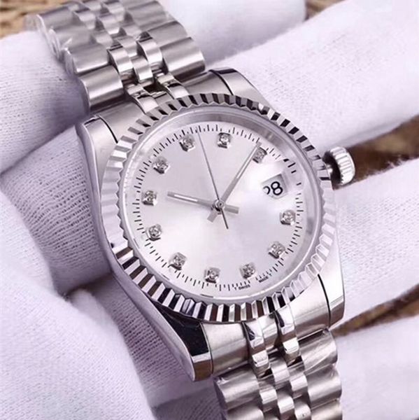 

роскошные 41мм datejust стали синий циферблат часы мужские механические автоматические часы luxury rel президент бизнес мода desinger часы п, Slivery;brown