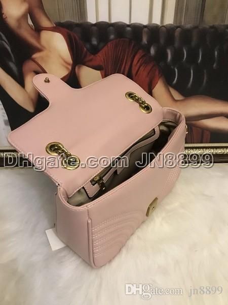 

Marmont houlder bag women chain cro body bag handbag new de igner pur e female leather heart tyle me enger bag 197050