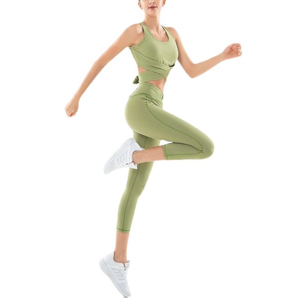 

women thickness seamless yoga suit sportswear fitness sport gym running set 2 piece costume for yoga sports bras+leggings sets t, White;red