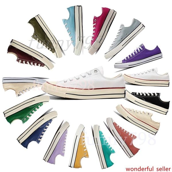 

10s brand new 20 colors all size 35-44 high sports stars low classic canvas shoe sneakers men's women's casual shoes