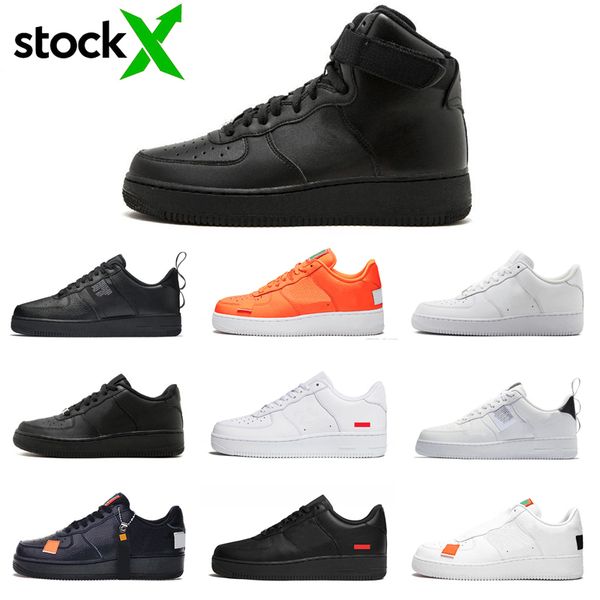 

stock x triple white black wheat running shoes just orange red solid color women mens trainer fashion skateboardÂ sports sneakers platform