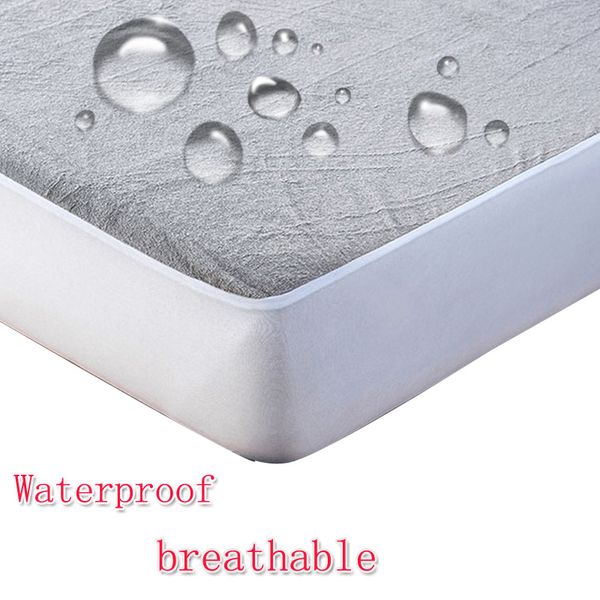 

waterproof mattress protector cotton fitted mattress pads anti-dust mite hypoallergenic covers protector cover