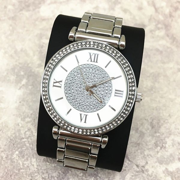 

luxury women watch rose gold with diamonds famous lady wristwatches dress watch relogio masculine foreign trade sales high quality, Slivery;brown