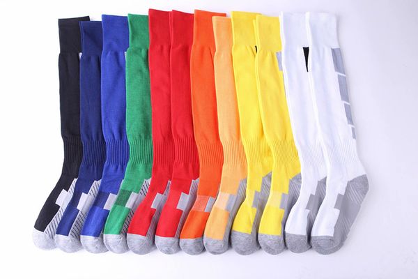 

20 21 knee high cotton soccer sports socks 2020 2021 kids 32wwe2eq 63ed34 32a0w w21qq20 thicken towel hoses football socks, Black