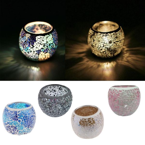 

свадьба мозаика подсвечник чай свет чаша канделябры подсвечники 4шт