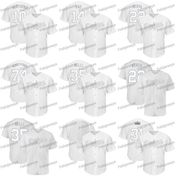 

2019 Players Weekend 35 Cody Bellinger Belli 10 Justin Turner RedTurn2 14 Enrique Hernandez Kiké Kenley Jansen Kenleyfornia Dodgers Jerseys