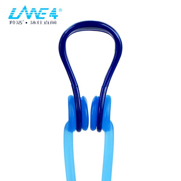 

lane4 accessories silicone pad nose clip with head strap and care case chlorine-proof lightweight suggested for adults n0140