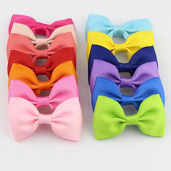 

500pcs коне barrettes деи bowknots веѬде клип лђки лена дл воло, Slivery;white