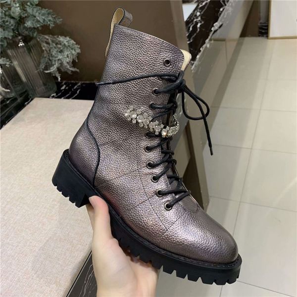 

2019 new designer luxury women shoes fashion luxury designer women shoes superstars brand boots martin boots women dress shoes size 42, Black