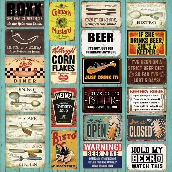 

popcorn snack bar tin signs man cave metal plate shabby chic wall bar restaurant home art cinema decor cuadros bedroom home decoration