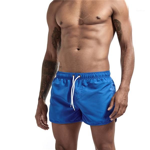 

swimming trunks mens swim briefs maillot de bain homme bathing suit bermuda surf beach wear man board shorts solid swimwear men