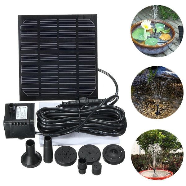 

1.5w solar garden fountain pump solar garden fountains waterfalls power solar bird bath fountain powered water pump birdbath fountain
