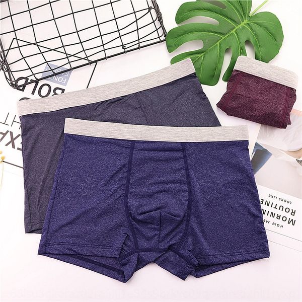 

ae2sv tingweiya men's underwear boxer pants underwear and shorts traceless one-piece boxer pants youth breathable middle waist large si, Black;white