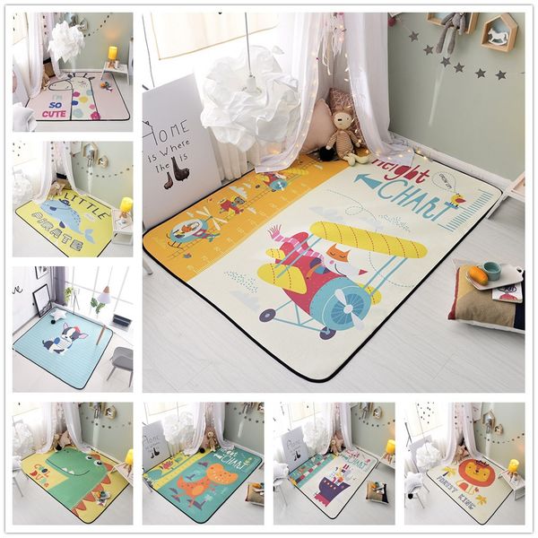 

150*195cm cartoon animal area rug for living room children bedroom rugs and carpets computer chair floor mat cloakroom carpet