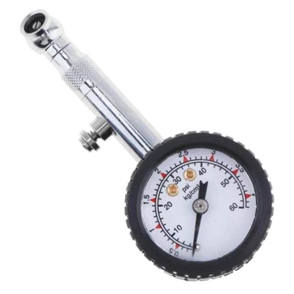 

tire tyre air pressure gauge dial meter tester tool 60 psi for car motorcycle