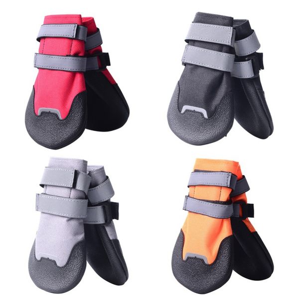 

new pet dog non-slip waterproof shoes puppy cat rain boots footwear for small cats dogs medium and large dog teddy socks booties