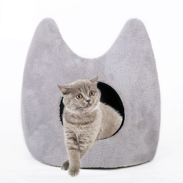 

foldable pet house dog bed dog cat soft puppy kennel mat pad warm puppy cushion basket sleeping bag nest cave bed pet products