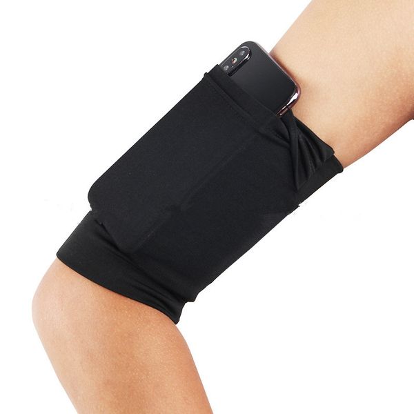 

breathable running arm bag women men anti-slip sports mobile phone arm band bag pouch jogging workout cover for mobile