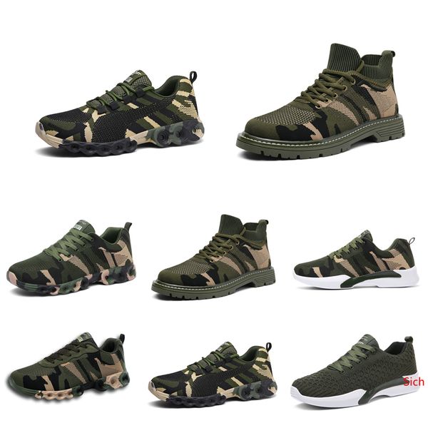 

value no-brand designer shoes men women casul shoes camouflage army green outdoor trainer siez 35-44 style 17