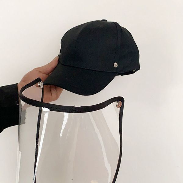 

портативный hat головные уборы отдых туризм питание съемный дефлектор защитные открытый шляпы, Black;white