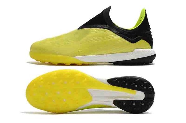 

nemeziz x tango 18+ messi tf ic turf indoor cleats low ankle slip-on 18+x mens soccer shoes football boots cleats size us 6.5-11