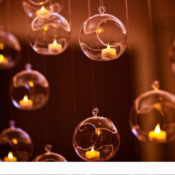 

1шт 60 мм висит tealight держатель стеклянные глобусы террариум свадебный подсвечник подсвечник ваза главная гостиница бар украшения