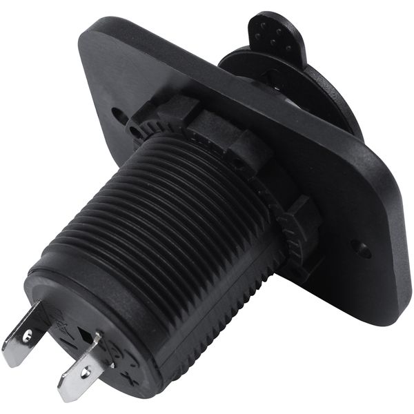 

12v dual usb car cigarette lighter socket 12v charger power adapter outlet