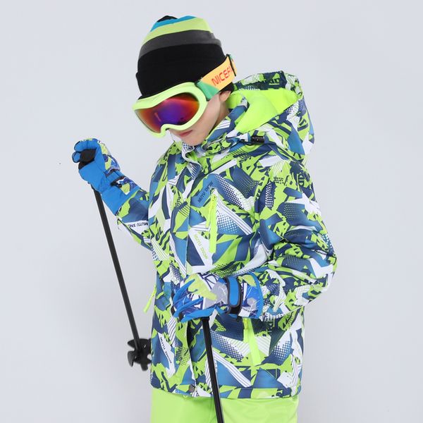 

children's ski jacket brands 2019 new wind-proof snow jacket dwindproof winter water ski boy and snowboard