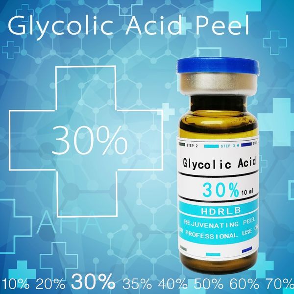 

crazy sales glycolic acid skin peel 30% acne remover sun burn blackhead clogged pores dull skin cream face exfoliator