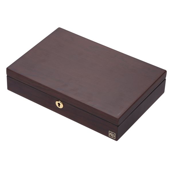 

casegrace путешествие jewelry box женщина деревянного прямоугольника упаковка ожерелье кольцо серьга устроитель хранение дисплей подарочные, Pink;blue