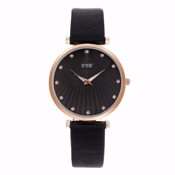 

fashion ladies bracelet watch foreign trade style stripe quartz watch personality with fashion, Slivery;brown