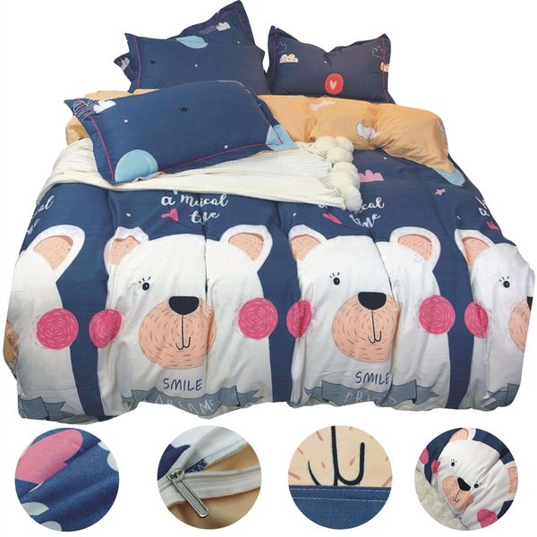 

bed sheets child duvet cover set home textile bed linen set christmas comforter bedding  size modern bedclothes