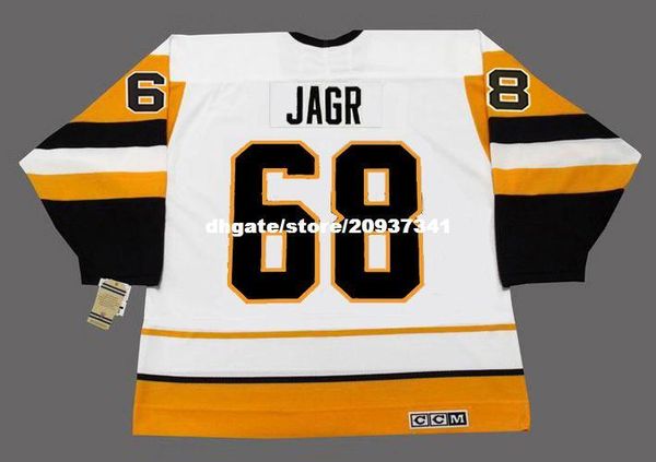 

wholesale mens jaromir jagr pittsburgh penguins 1992 ccm vintage home retro hockey jersey, Black;red