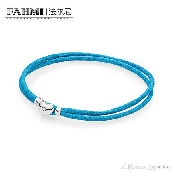 

fahmi 100% 925 sterling silver 1:1 original 590749ctq charm bracelet authentic temperament fashion glamour retro wedding women jewelry, Golden;silver