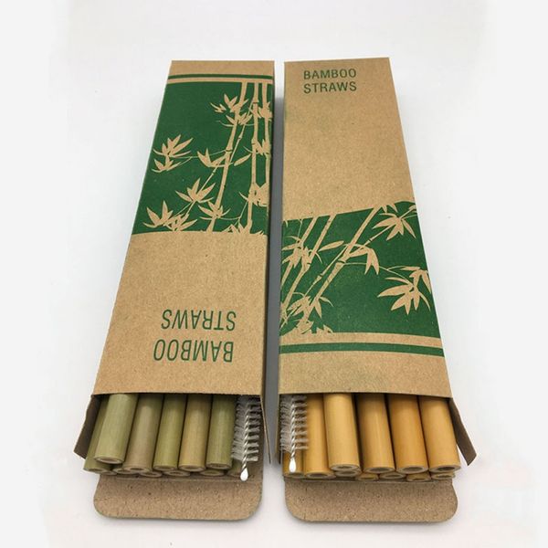 

U eful bamboo drinking traw reu able party kitchen clean bru h 13pc et u eful kitchen tool 2 color mma1888