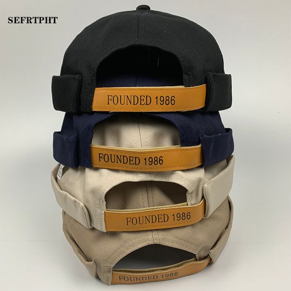 

Новое Прибытие Мужская кепка Повседневная Матросская Механика Байкерская Шапка