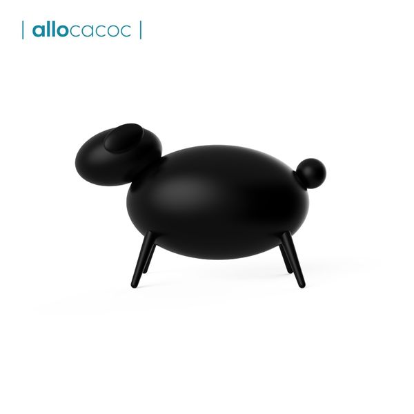 

allocacoc sheep shape magnetic paperclip holder storage rack