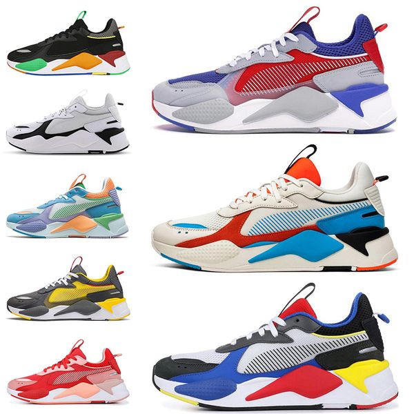 

2020 ale puma rs x blue black yellow red running shoes rs x trainer designer sneakers for men women toys shoes, White;red