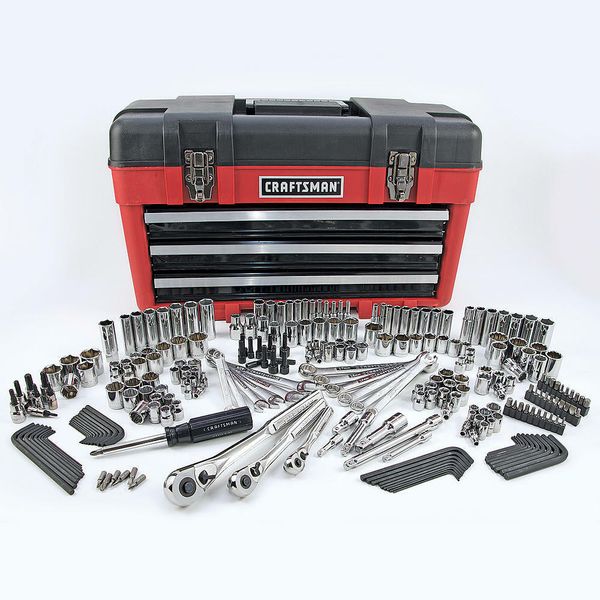 2019 New Craftsman Piece Mechanics Tool Set And 3 Drawer
